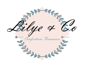 logo lilyeandco theme bleu blog